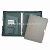 Hot Selling Custom leather portfolio logo embossed