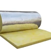 Top quality glass wool pipe insulation factory direct non-toxic cheap price fiber glass wool with aluminium foil overlapping