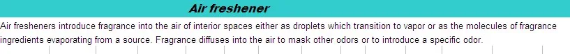Air freshener