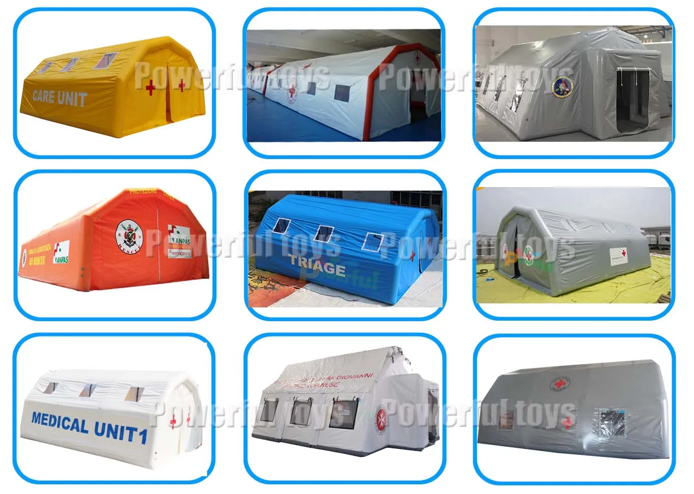 Community Medical Isolation Tents Inflatable Disinfection Small Quarantine Tent