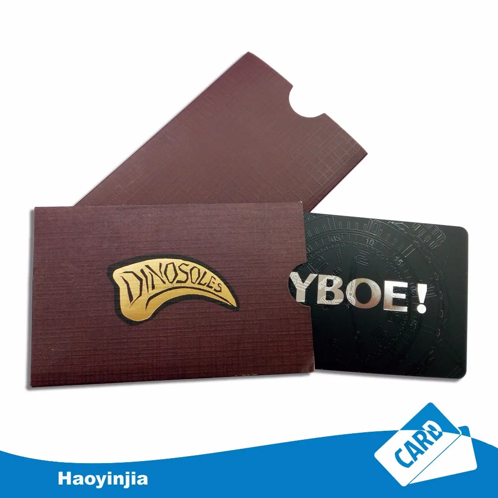 Printing Custom Promotional Gift Card Holder Card Sleeves Buy Paper