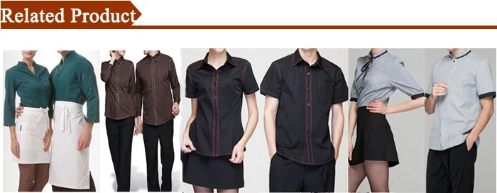 related products--waiter uniform