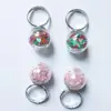 Adjustable Christmas Rings glitter Rings for Children Christmas Gift global ring for kids