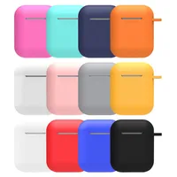 

New 2019 bluetooth headphones airpods skins for Apple AirPod case cover earphone cases protective covers silicone charging skin