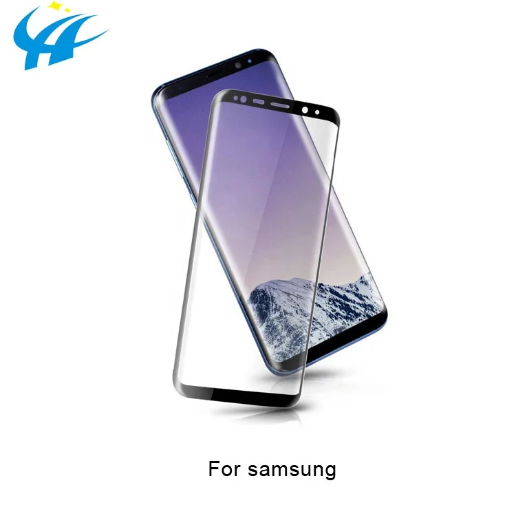 

luxury gold mirror tempered glass premium uv coated 3d full glue for samsung note8/s8/s9/s9plus