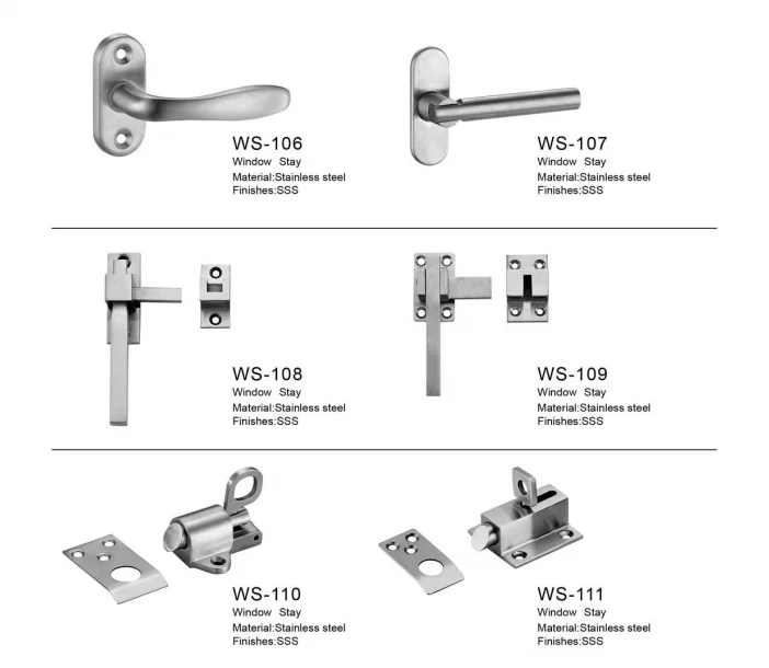 Built in Stainless Steel Spring Window Stay Lock| Alibaba.com