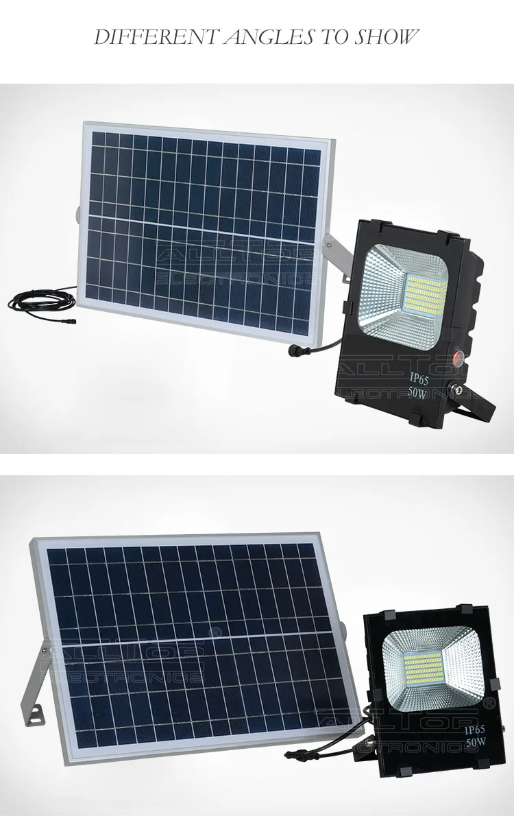 High quality outdoor smd solar powered 10 20 30 50 60 80 100 w led flood light