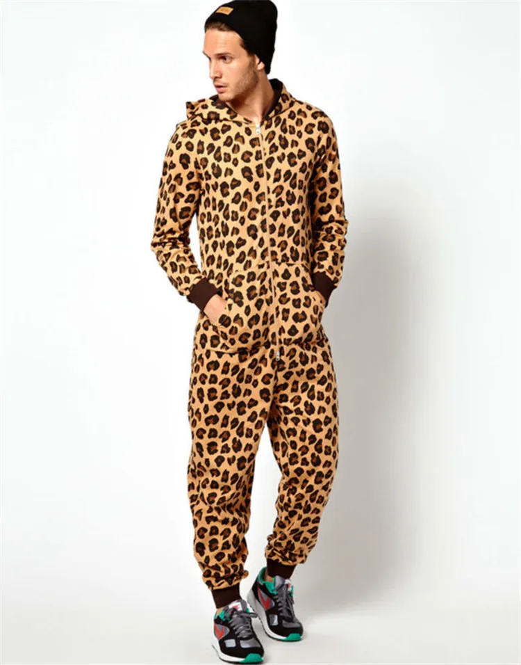 Pa0005a Adult Leopard Print Wholesale Adult Onesie Pajamas Buy Wholesale Adult Onesie