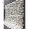 LFB1007 Elegant photography background artificial roll up flower backdrop wall hanging rolling flower wall
