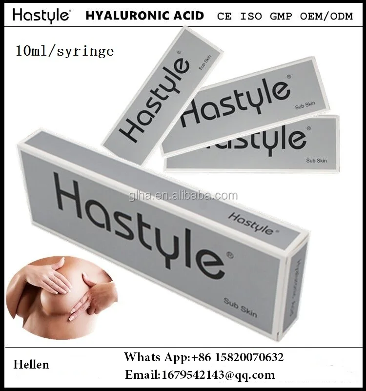 

hyaluronic acid filler 2017 HASTYLE, White
