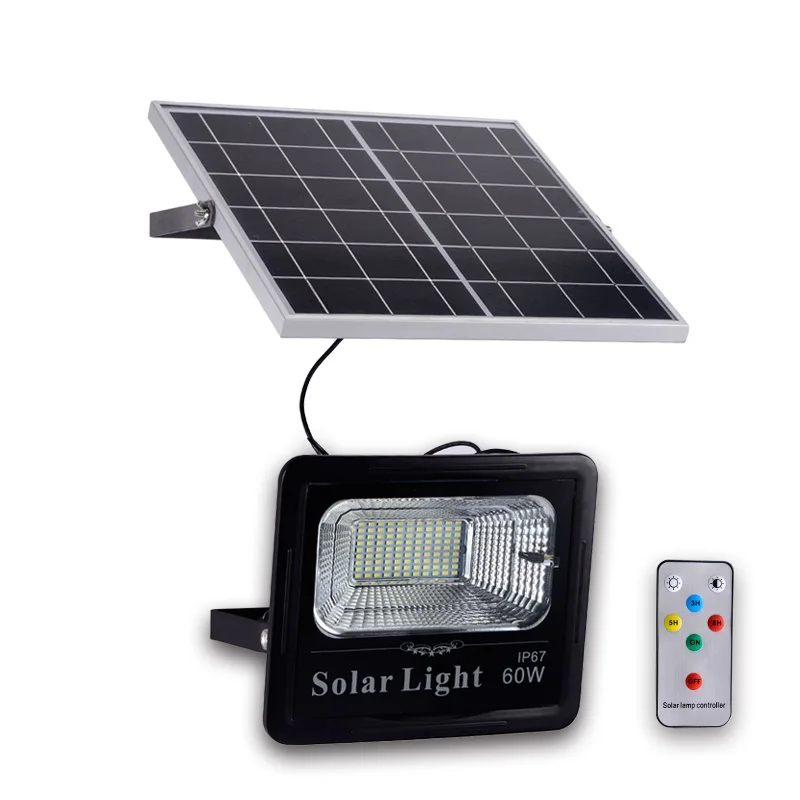 High lumen IP65 Waterproof Outdoor SMD COB 20w 30w 50w 100w solar led flood light