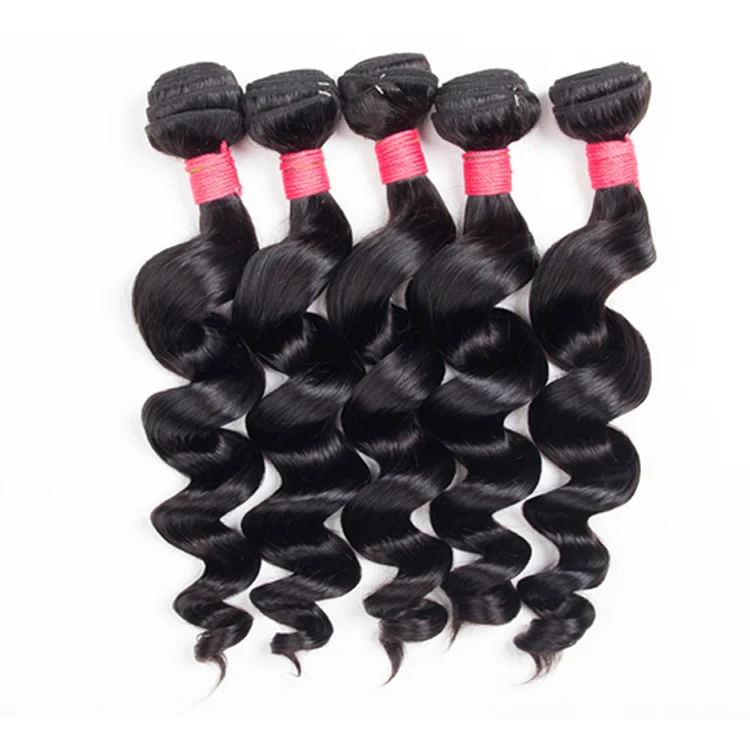 

Wholesale 100% Natural Indian Human Hair Price List Loose Wave Unprocessed Raw Indian Temple Hair