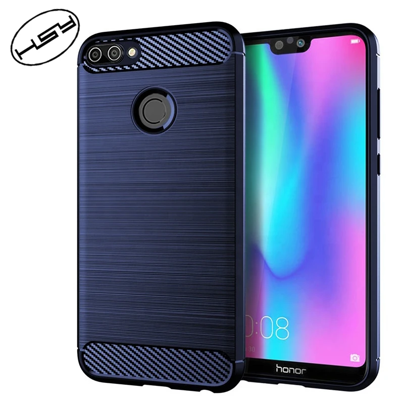 

2019 Low Price New Design For Huawei Honor 9N Case Anti-scraft Carbon Fiber TPU Silicon Phone Case For Honor 9N Back Cover Case, Black;red;gray;navy