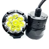 Sercomoto motorcycle LED work light with mounting bracket and switch