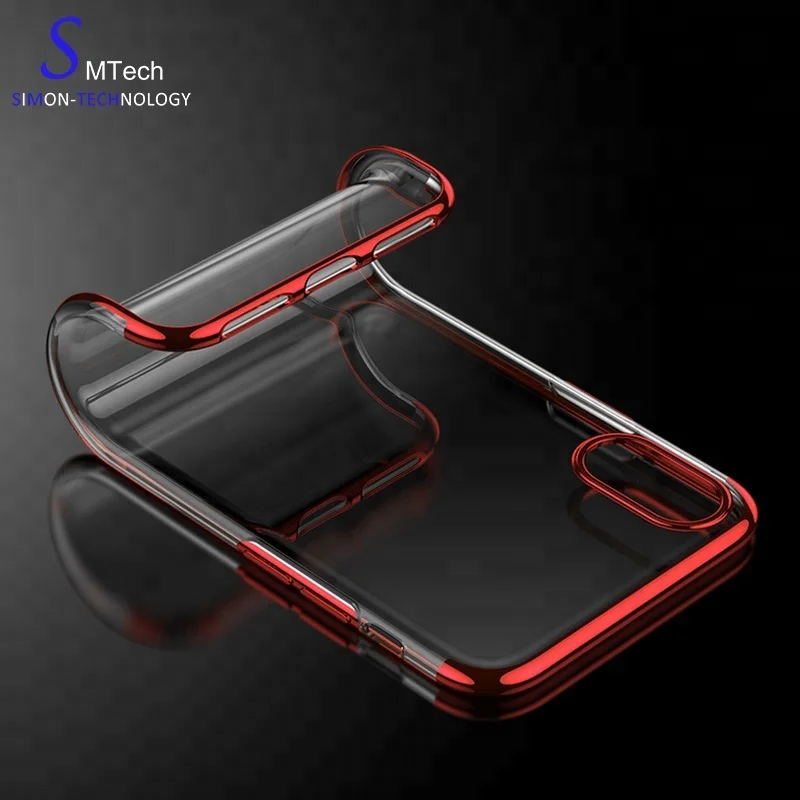 

Hot Soft Plating TPU Case Electroplating TPU For Iphone X TPU Case