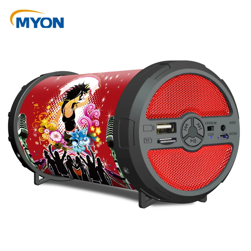 Factory Speaker ODM OEM Smart Portable Slim Outdoor Wireless Portable Bluetooth Bazooka Speaker