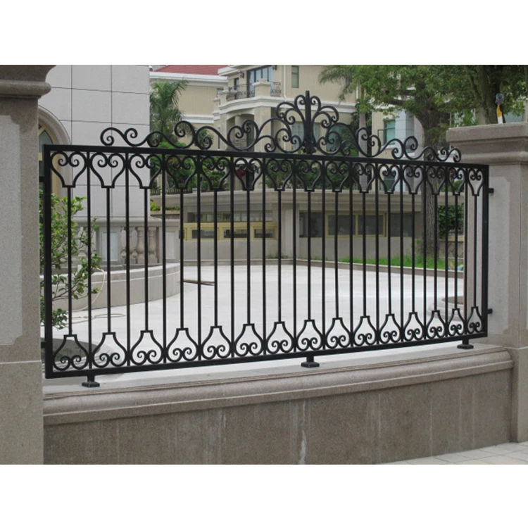 Cheap Simple Design Decorative Wrought Iron Fence Panels For Sale Buy