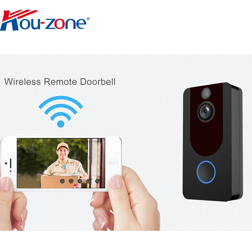 smart home control panel doorbell camera speaker system
