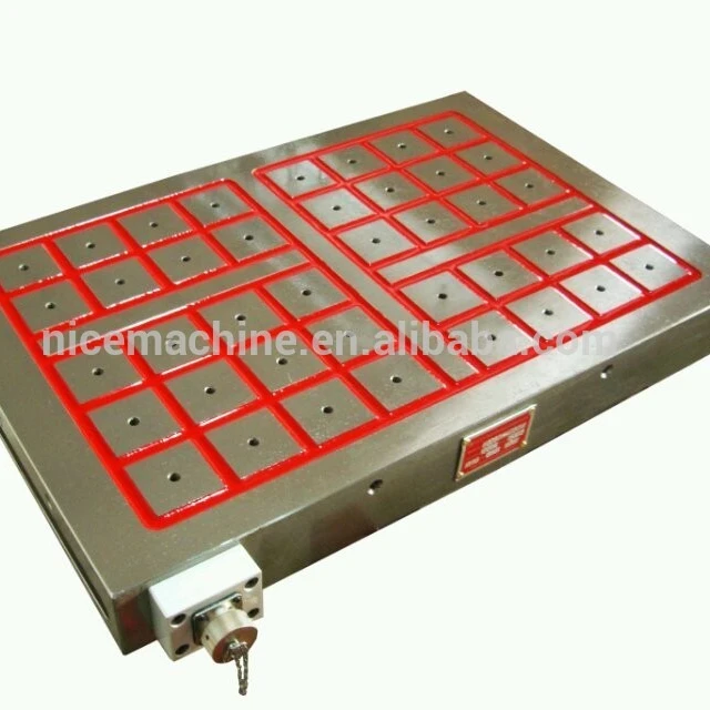 
2017 NEW electricity controlled permanent magnetic chucks NCD50 5080 