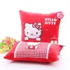 Wholesale pink color 25 cm hello kitty soft pillow for baby