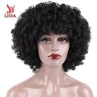 

Lida Synthetic Natalie wig 16inch long full puffy Afro Kinky Curly Wigs