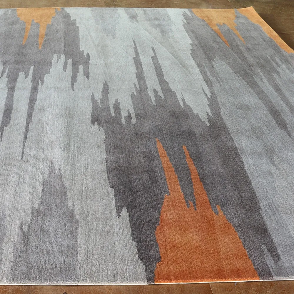 Taupe And Orange Color Hand Tufted Carpet Modern Designer Carpets For  Living Room Rugs - Buy Modern Carpet For Restaurant,Large Rugs For Living  Room,Modern Design Shaggy Carpet Product on Alibaba.com