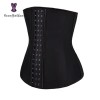 

Wholesale high quality nine steel bone ann chery waist training corset latex waist trainers in big stock