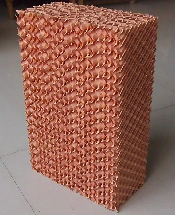 
factory manufacturer poultry / greenhouse / industrial color paper evaporative honeycomb cooling pad 