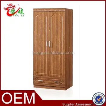 Simple Bedroom Furniture Wardrobe Closet Wooden Clothes Cabinet