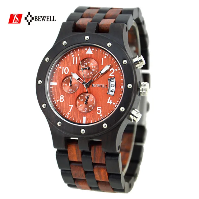 

Customized logo Men Fashion luxury wooden wrist watch-Father's Day gift-Good sale