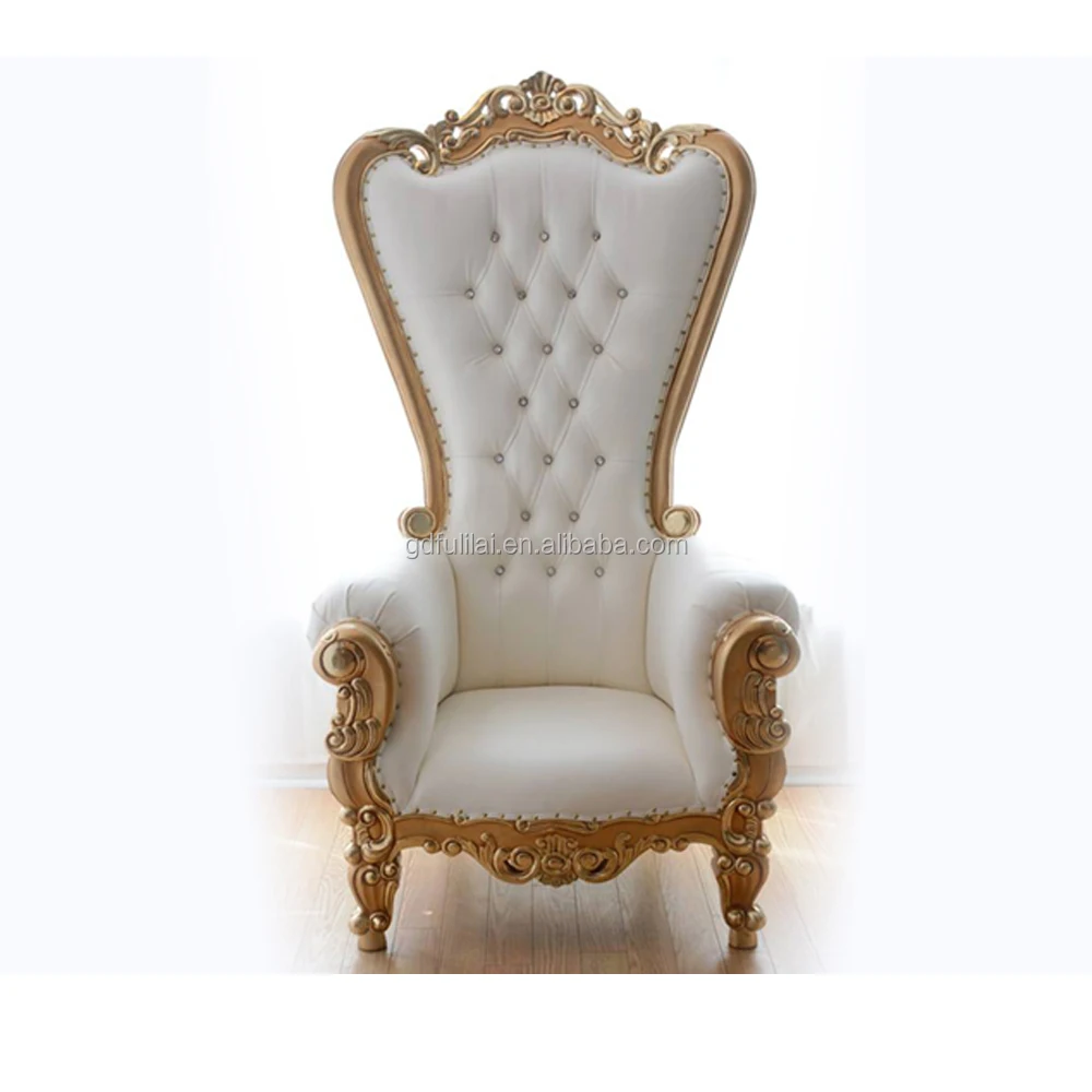 
Cheap rental high back throne chair for sale 