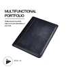 2018 popular ring binder A4 zipper PU conference portfolio holder