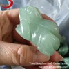 Jade statue fengshui green aventurine stone frog