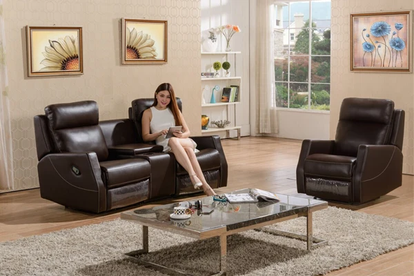 Custom color single seater recliner chair