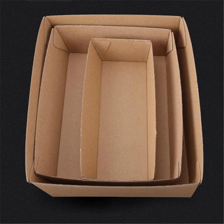 Corrugated Cardboard Kraft Trays For Food Buy Cardboard Kraft Trays