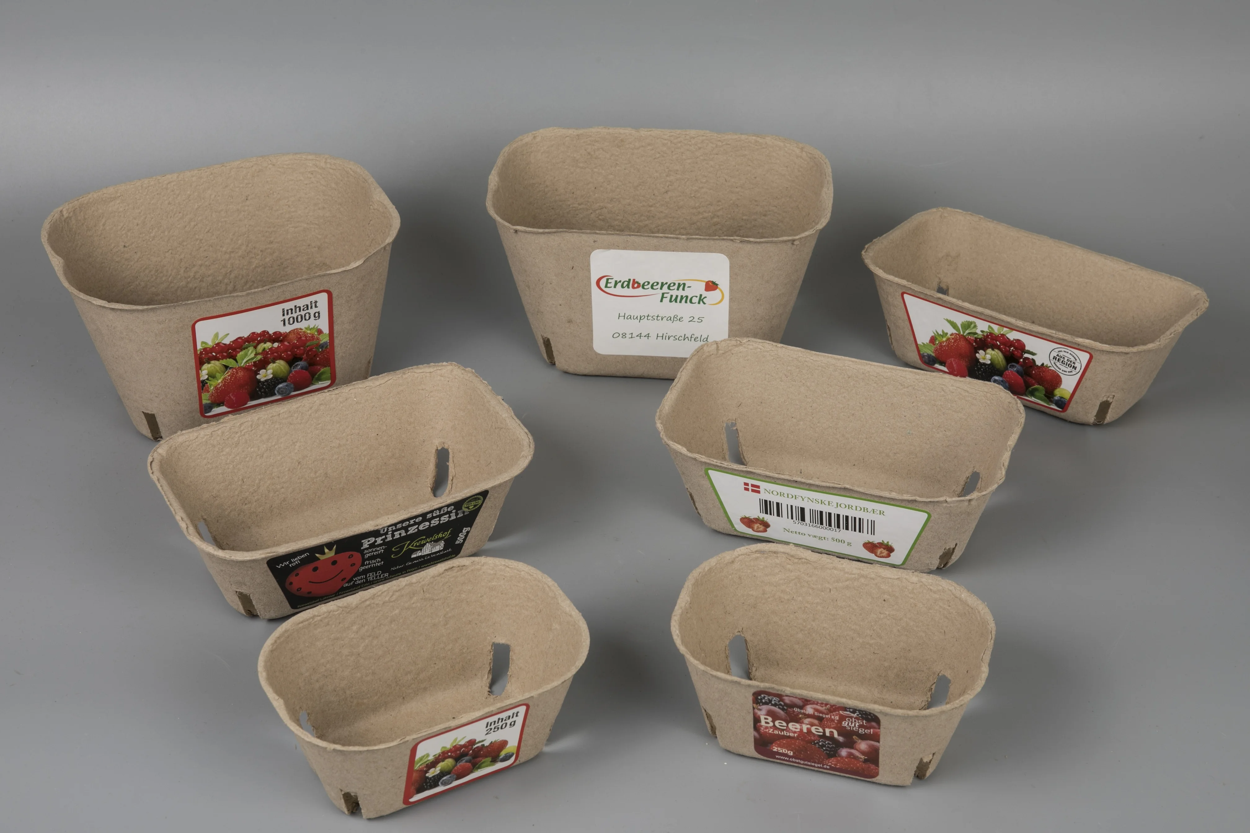 FSC certified Ideal For Packing Strawberry Blueberry Mushroom etc