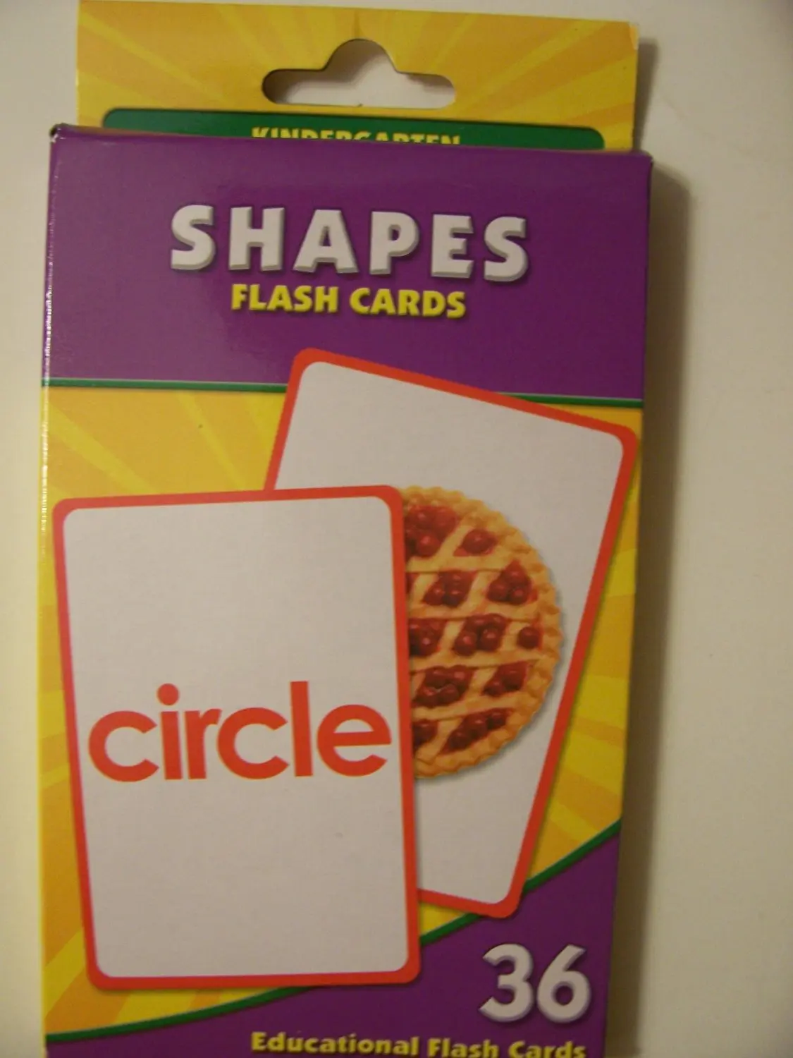 Educational Flash Cards ~ Shapes (36 Flash Cards; Kindergarten)