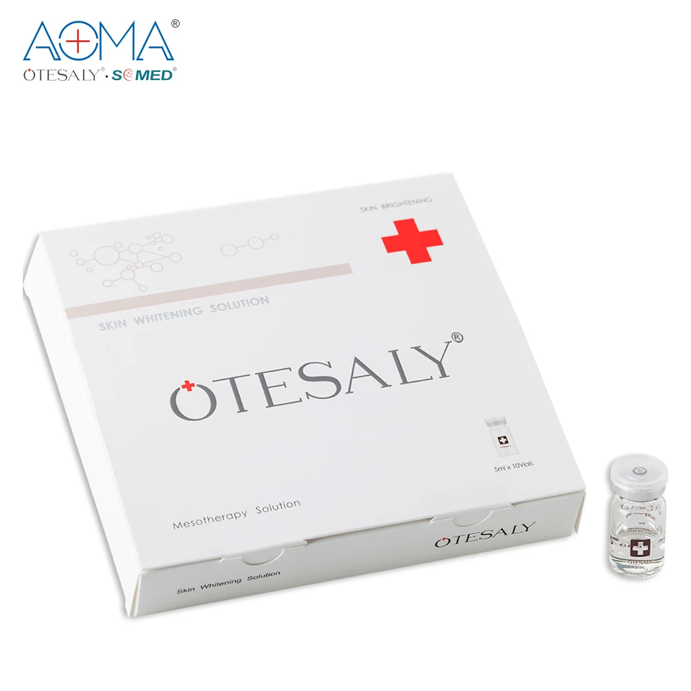 

Skin Whitening Blemish Removal Body Mesotherapy Solution For Injection With 5ml*10vials,CE Otesaly Brightening Serum For Body, Transparent