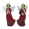 Wholesale resin christmas decor wing angel figurine