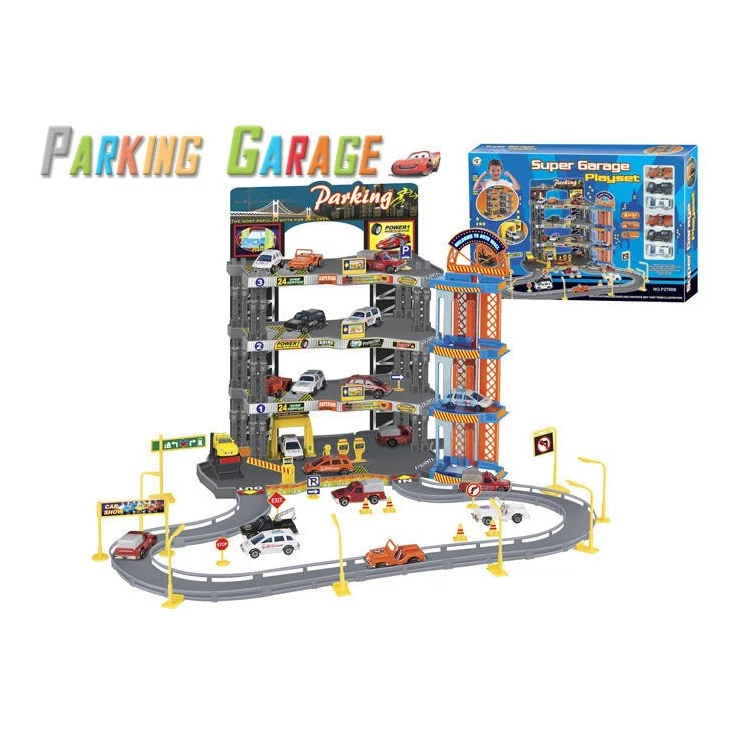 parking garage playset