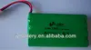 nimh 1.2v batteries pack AA,AAA,SC etc size combinations used in industrial and civil field emergency lightings, flash light, mi