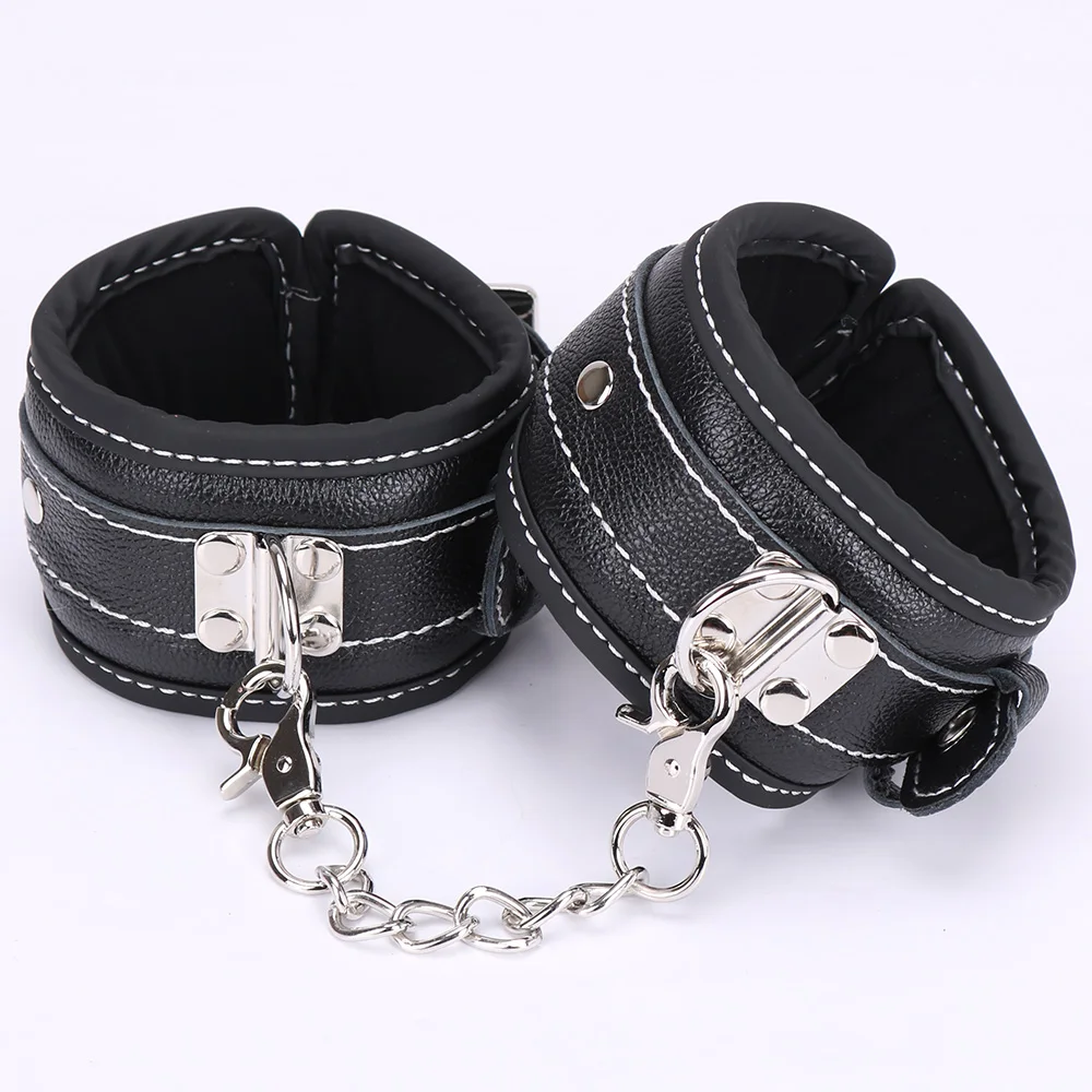 Erotic Fetish Handcuffs Leather Handcuffs Sm Bondage Handcuffs For Couples Buy Handcuffs Sex 9561