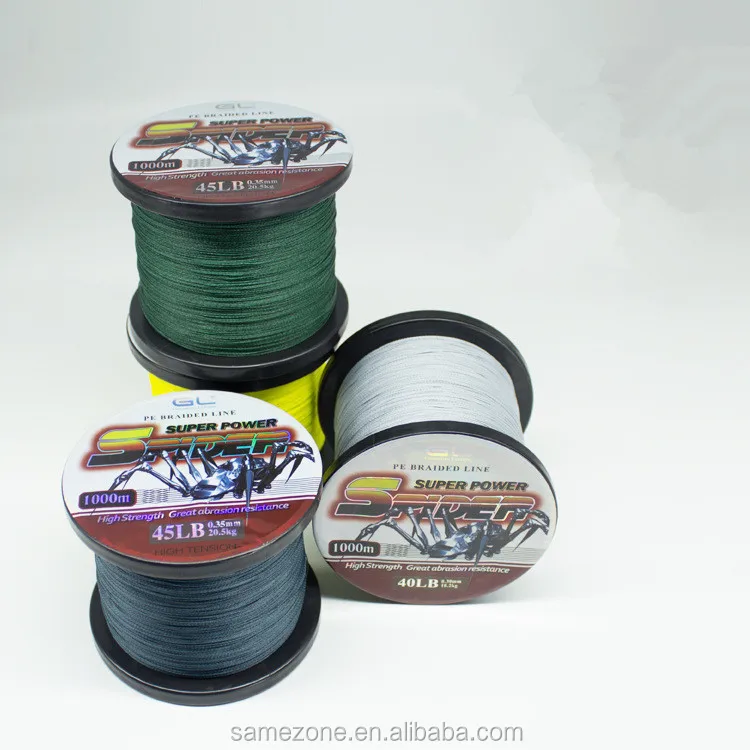 1000M Agepoch Super Strong Spectra Extreme PE Braided Sea Fishing Line, 7 color avaiable
