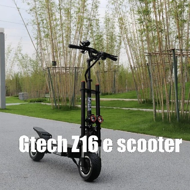 

Gtech 60V 3200W new design folding electric motor scooters for adults, Black