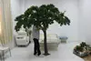 artificial wooden plastic wholesale display ornament pine tree