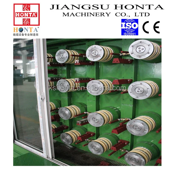 
4 wires copper drawing machine manufacturer electric cable making machine 