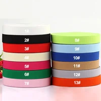 

2.0cm wide Wholesale Colorful Elastic Webbing High Quality Elastic Band Strap