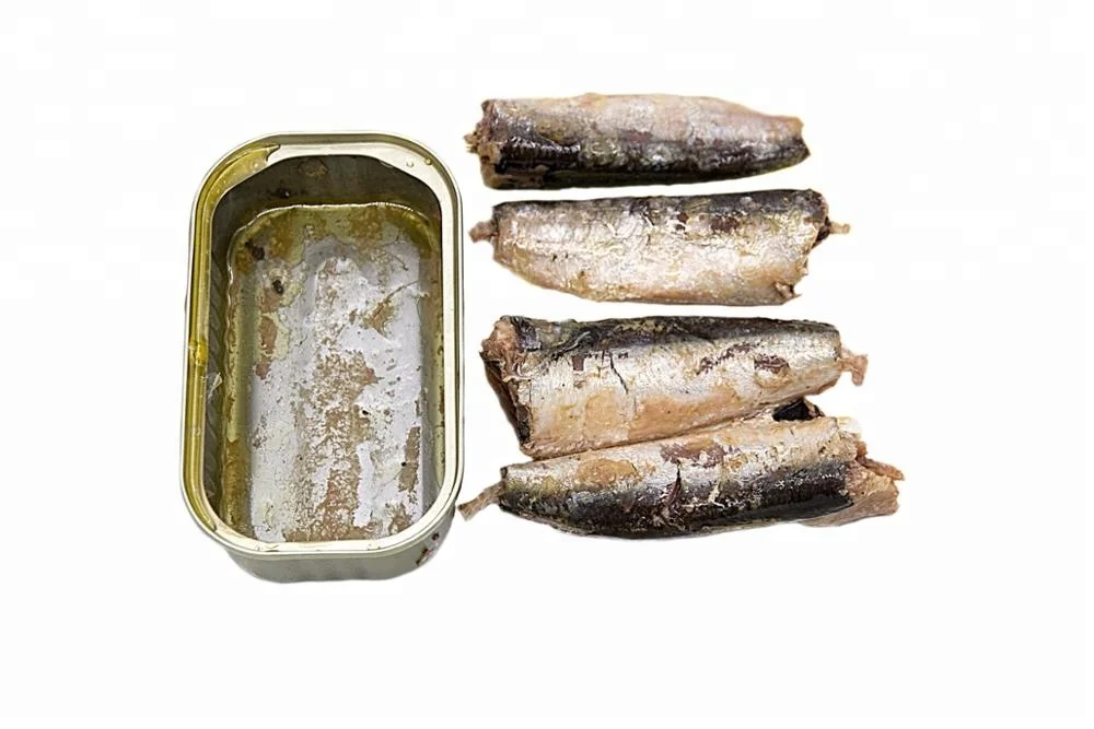 
Canned sardine in vegetable oil 125g 