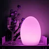 Wireless DMX wedding home decorative plastic egg led table lamp