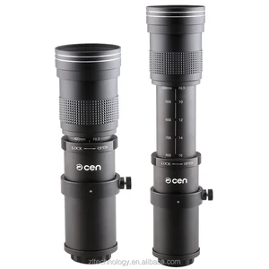 CEN 420 800mm Zoom Telephoto Lens Canon Nikon Cameras